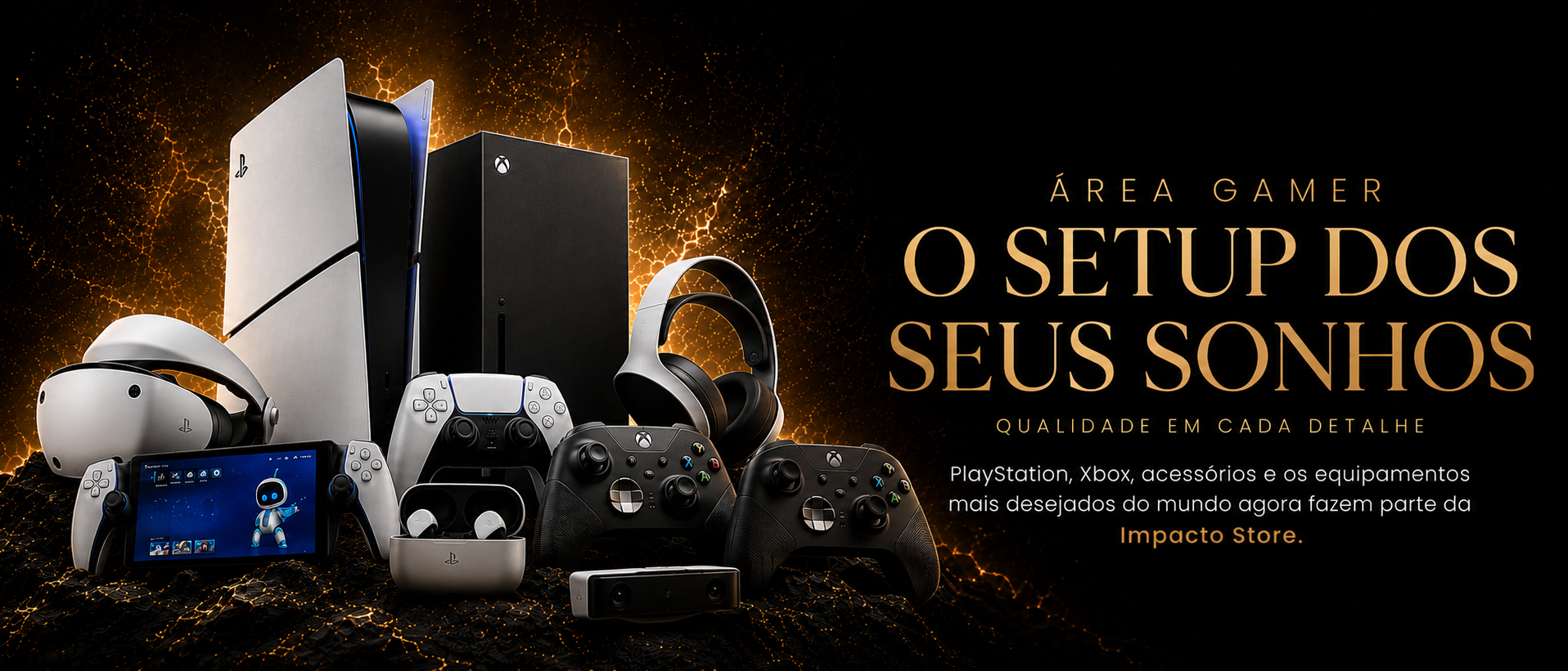 Área Gamer NEW ERA IMPORTS